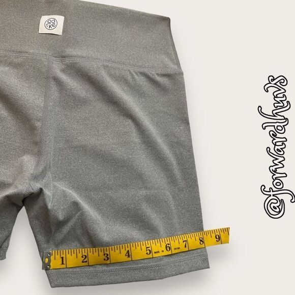 Parke Grey Athletic Shorts | Stretch Size Large - Picture 7 of 9